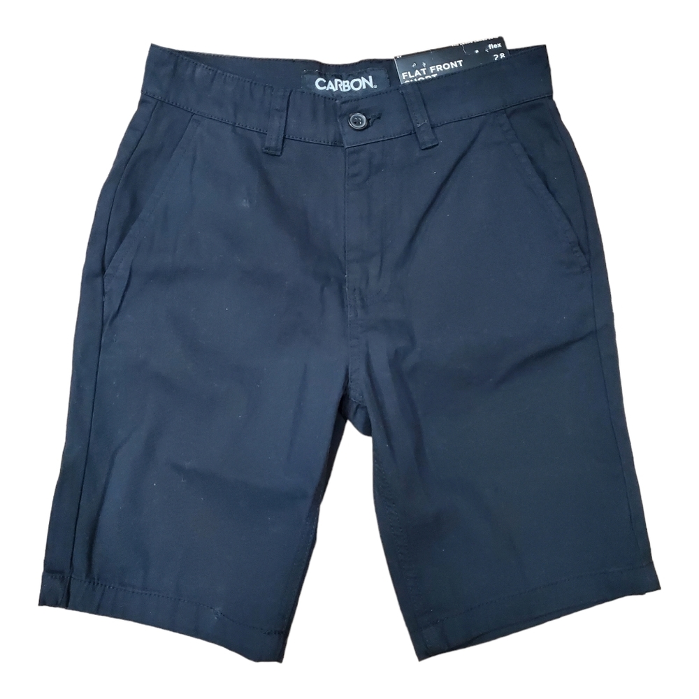🆕 Carbon RUE21 Shorts Flat Front Flex Black